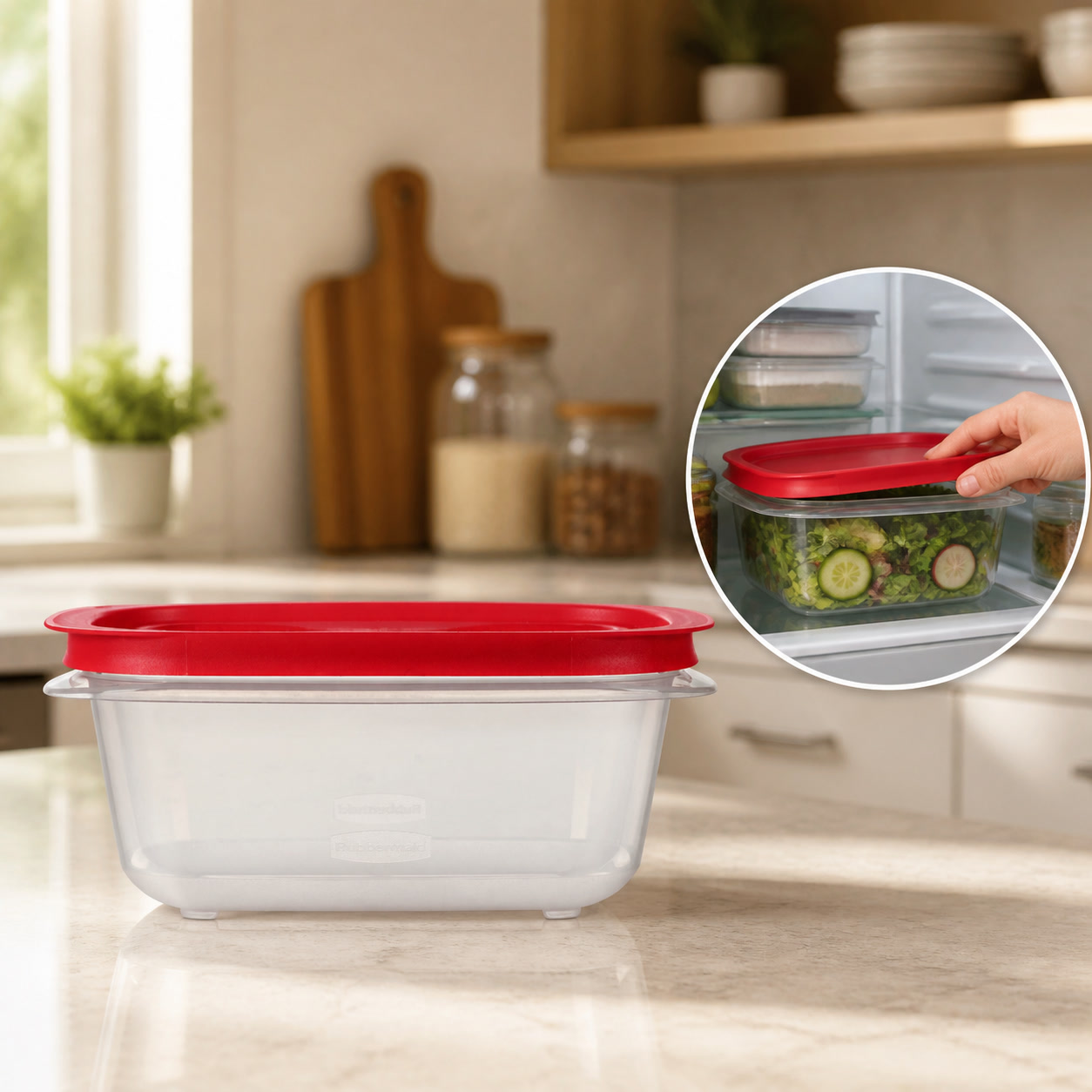 Meal Prep Box - 5.26 Cup Rectangular Food Storage Container