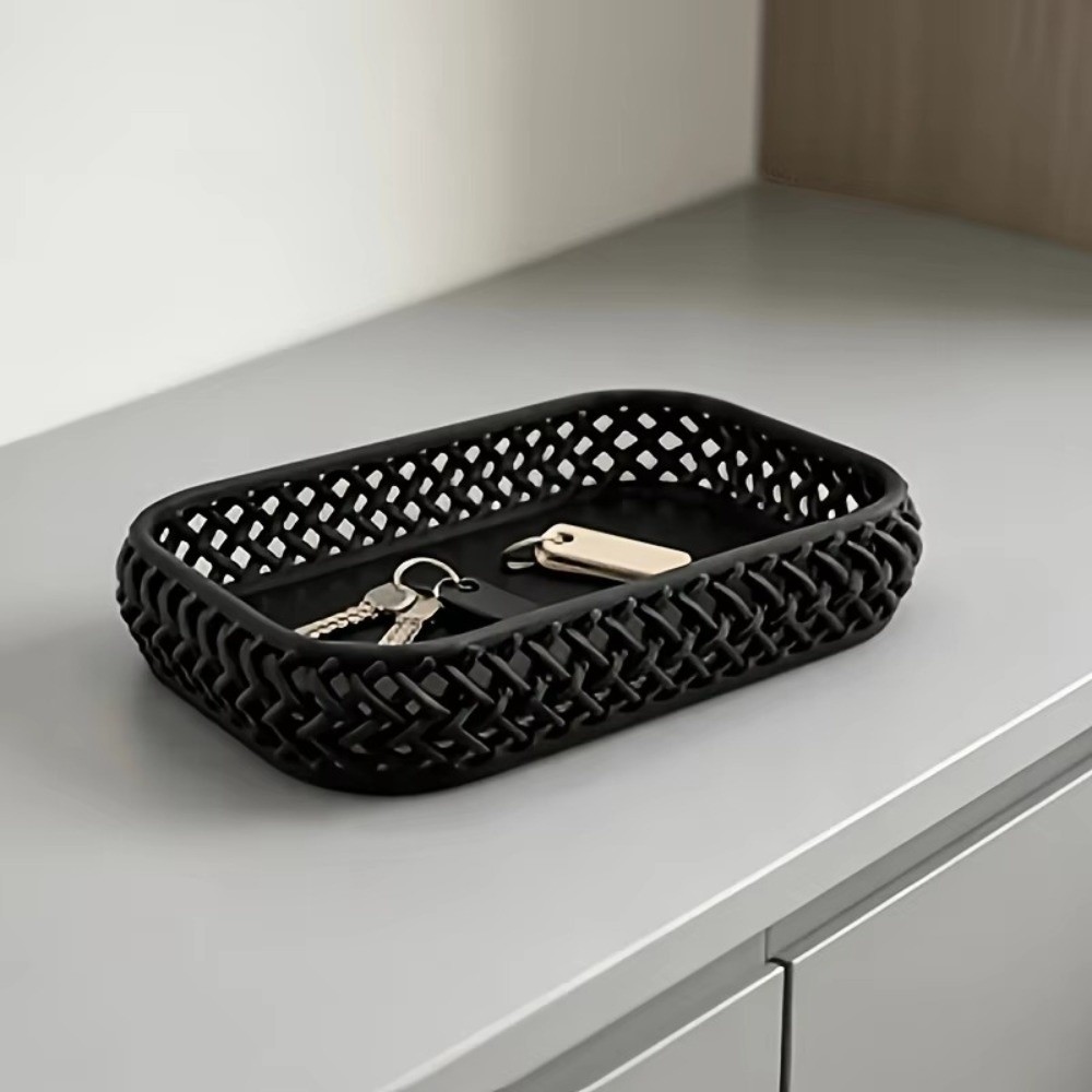 Multi-Purpose Imitation Rattan - đánh giá và giá Meal Prep Organizer