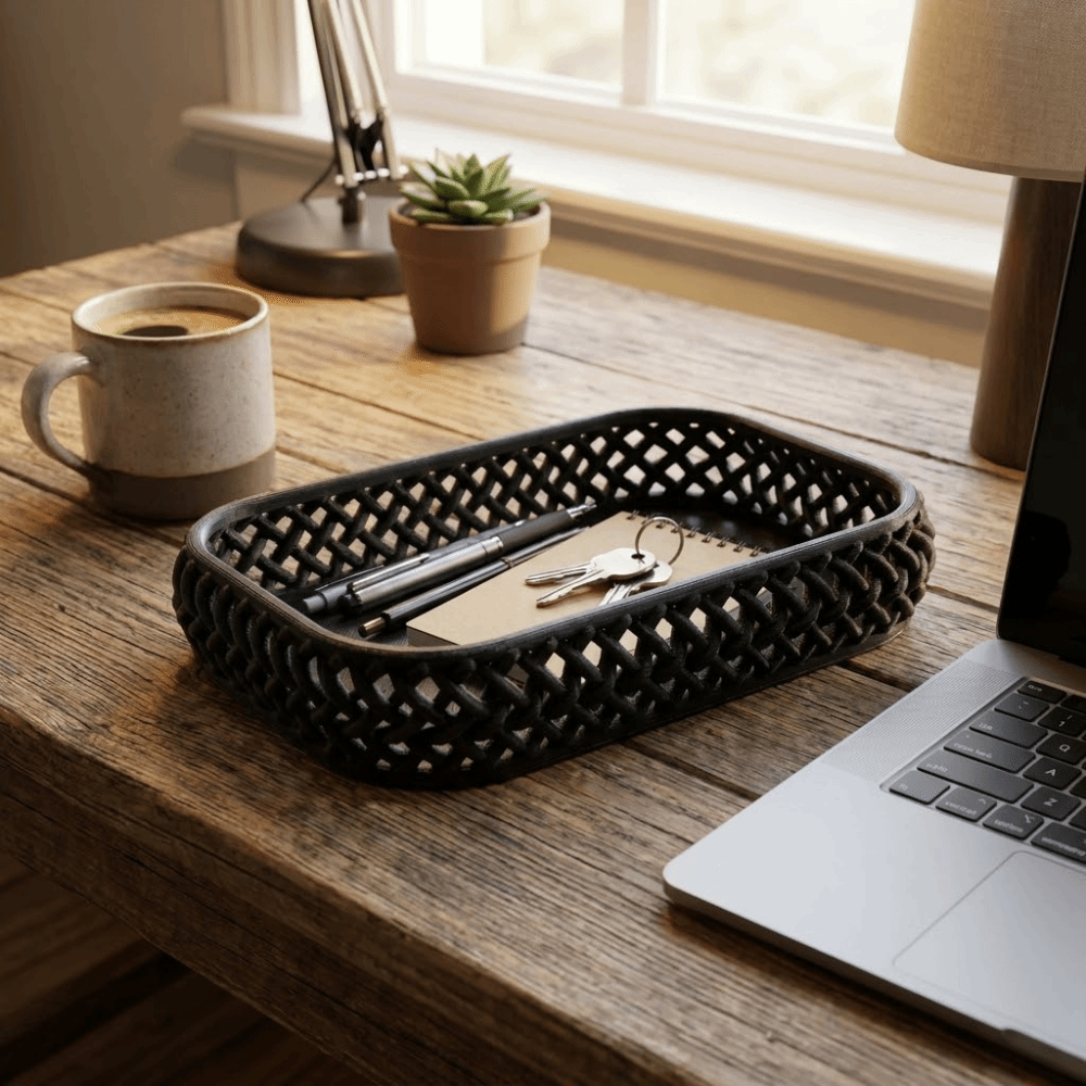 Multi-Purpose Imitation Rattan - đánh giá và giá Meal Prep Organizer