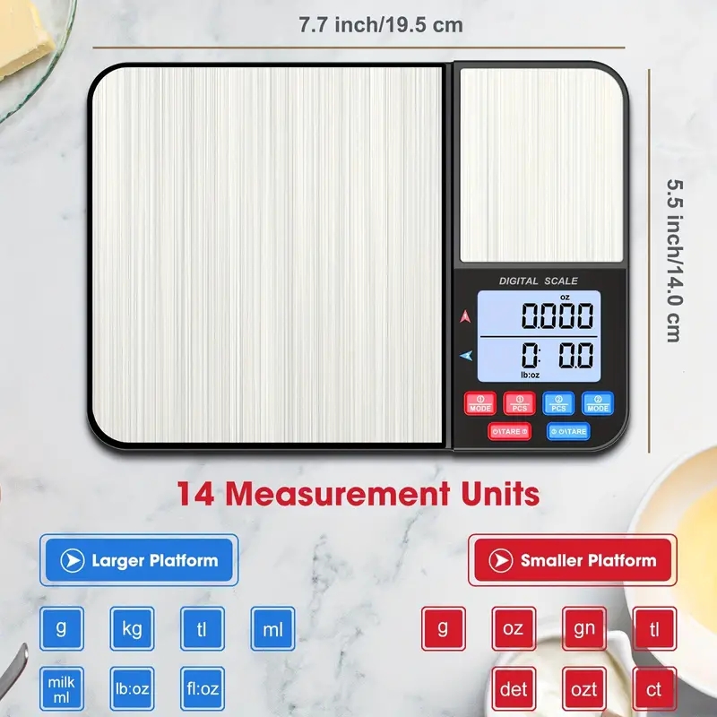 1pc Digital Kitchen Scale for  - đánh giá và giá Meal Prep Diet