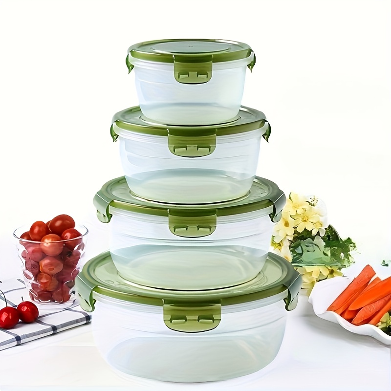 4 Plastic Food Storage Contain - đánh giá và giá Meal Prep Box