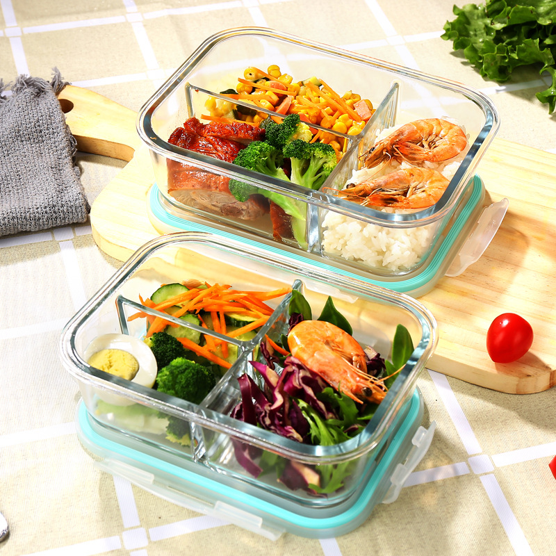 Glass Fresh-Keeping Box high B - đánh giá và giá Meal Prep Box