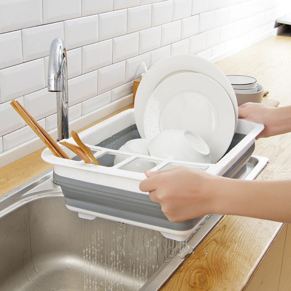 Foldable Dish Drainer Bowl Rac - đánh giá và giá Meal Prep Organizer