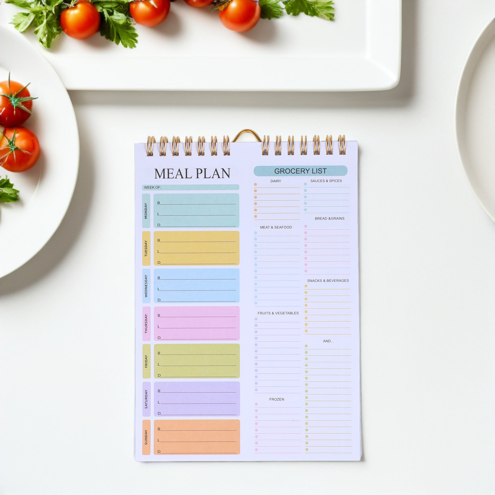 Weekly Meal Planner Notebook A - đánh giá và giá Meal Prep Weekly