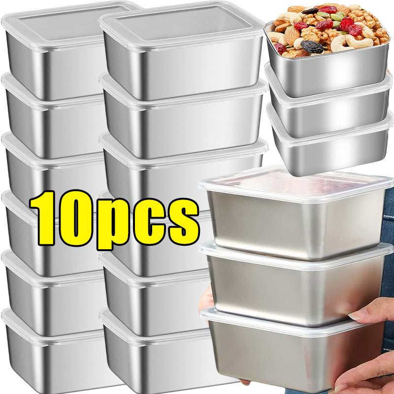 Stainless Steel Food Storage C - đánh giá và giá Meal Prep Box