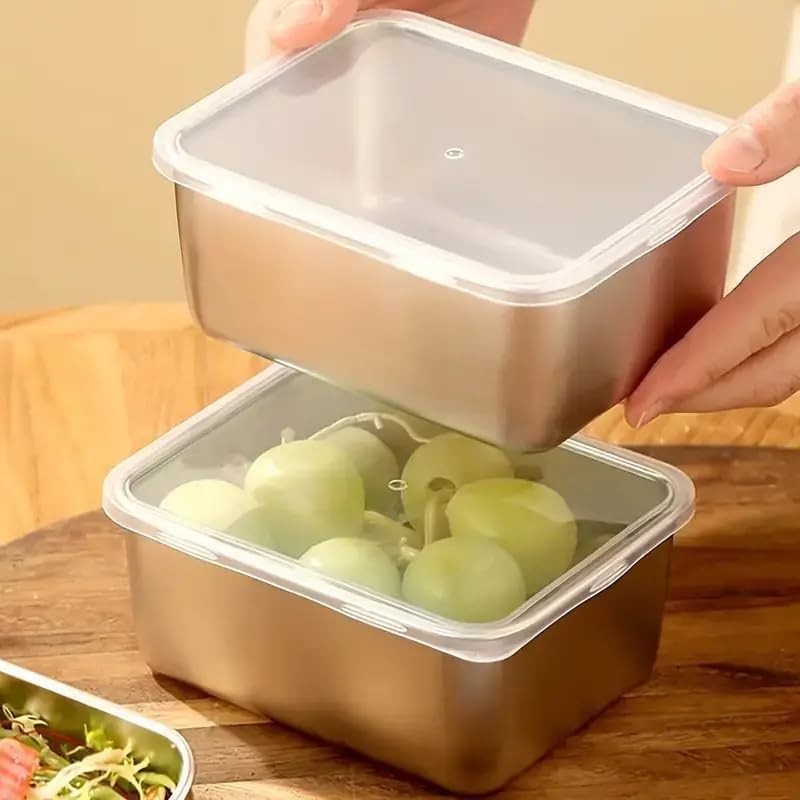 Stainless Steel Food Storage C - đánh giá và giá Meal Prep Box