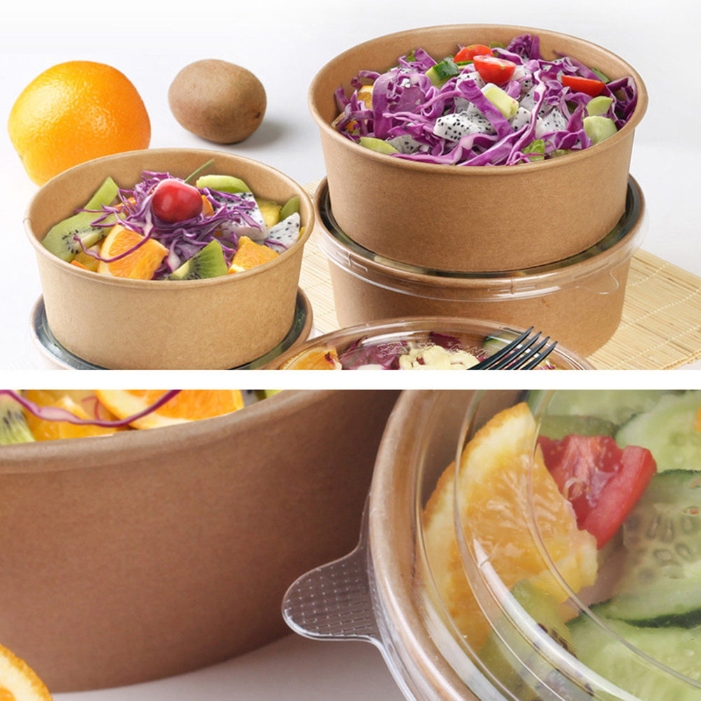 20Pcs Kraft Paper Bowls Leakpr - đánh giá và giá Meal Prep Box