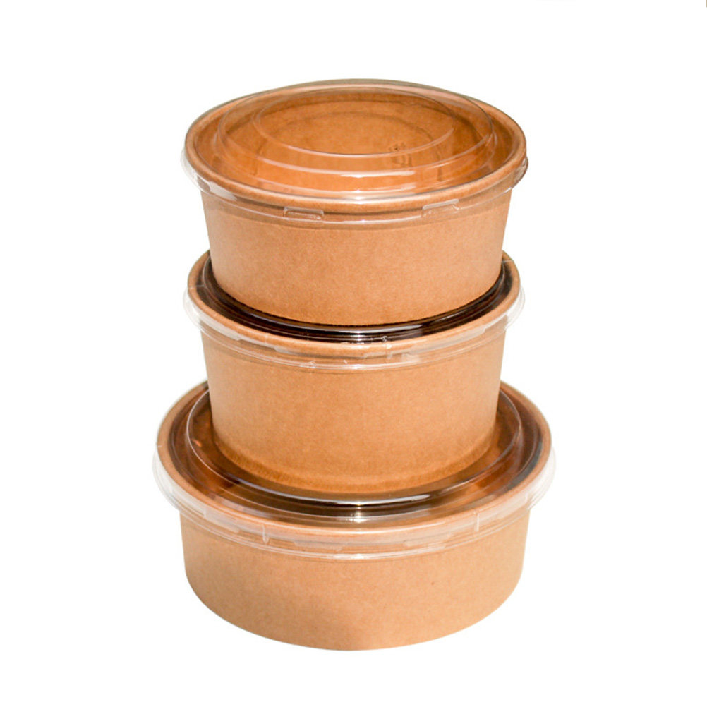 20Pcs Kraft Paper Bowls Leakpr - đánh giá và giá Meal Prep Box