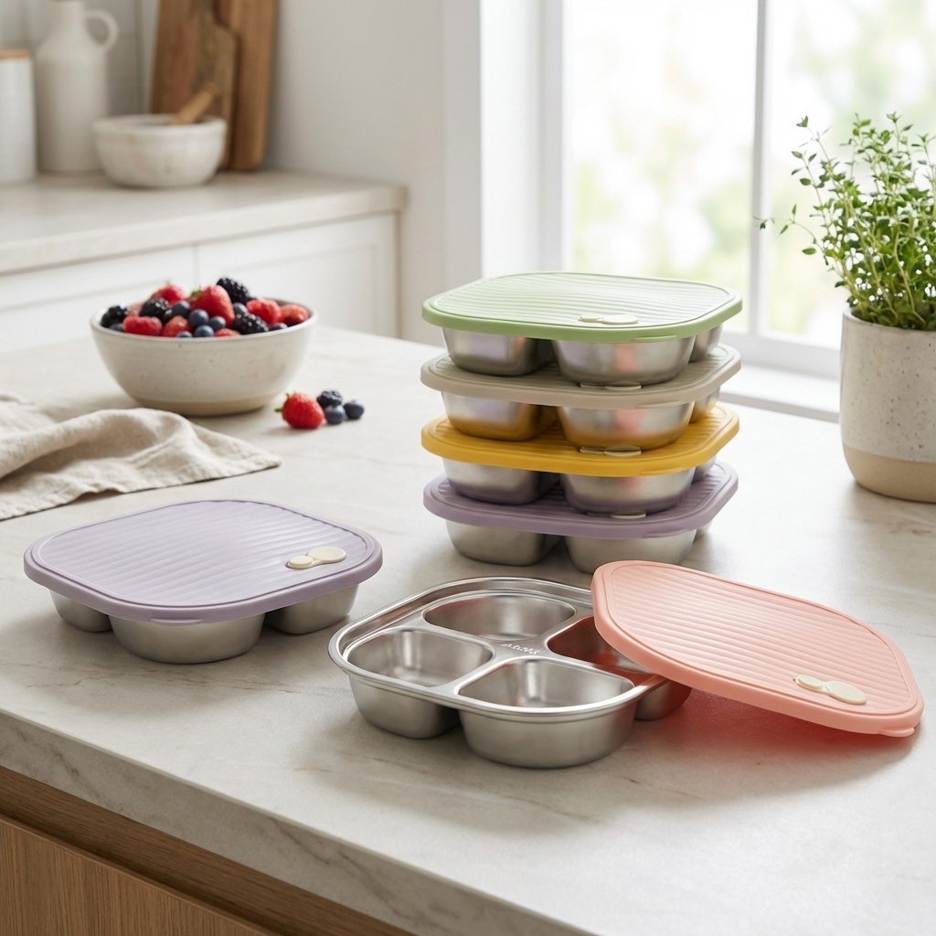 Microwave Safe 304 Stainless S - đánh giá và giá Meal Prep Diet