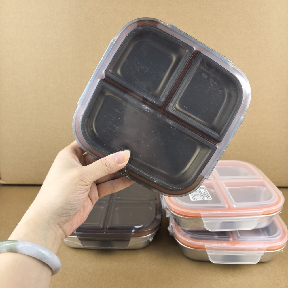Rectangle 304 Stainless Steel  - đánh giá và giá Meal Prep Diet
