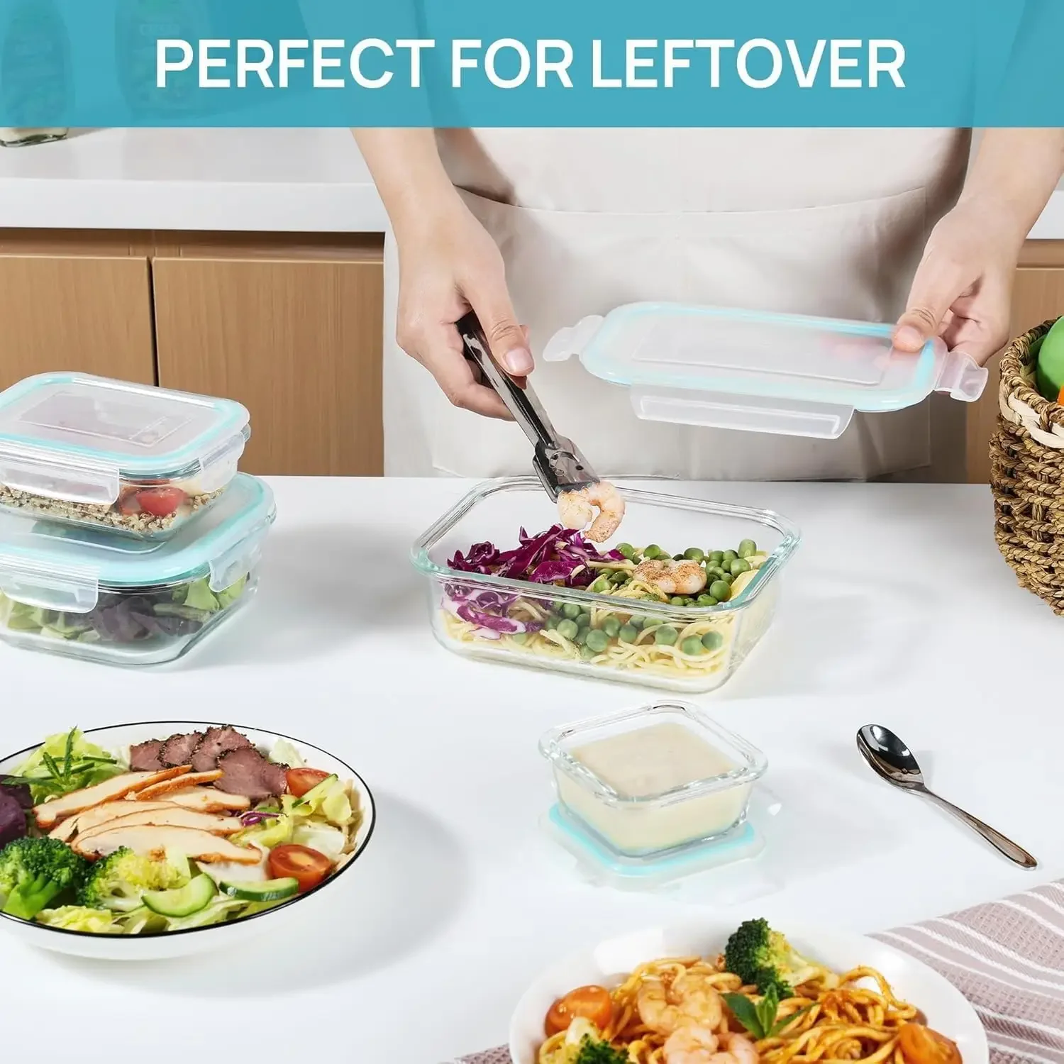 Glass Lunch Bento Box for Adul - đánh giá và giá Meal Prep Rezepte