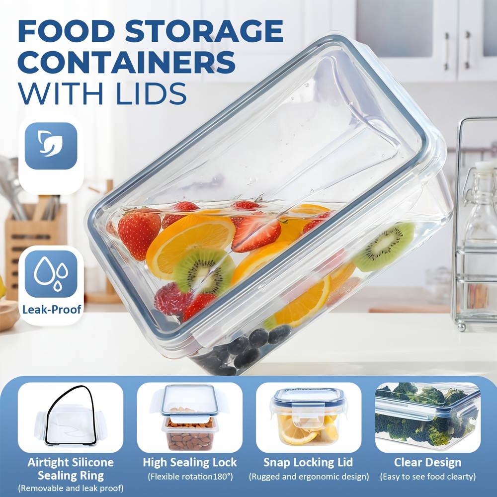 1PC Airtight Food Storage Cont - đánh giá và giá Meal Prep Organizer